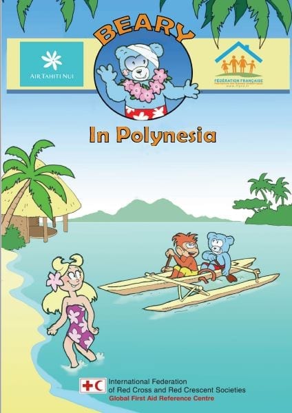 Short comics for children: Beary in the islands