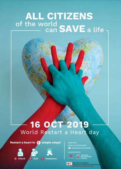 Poster World Restart A Heart 2019