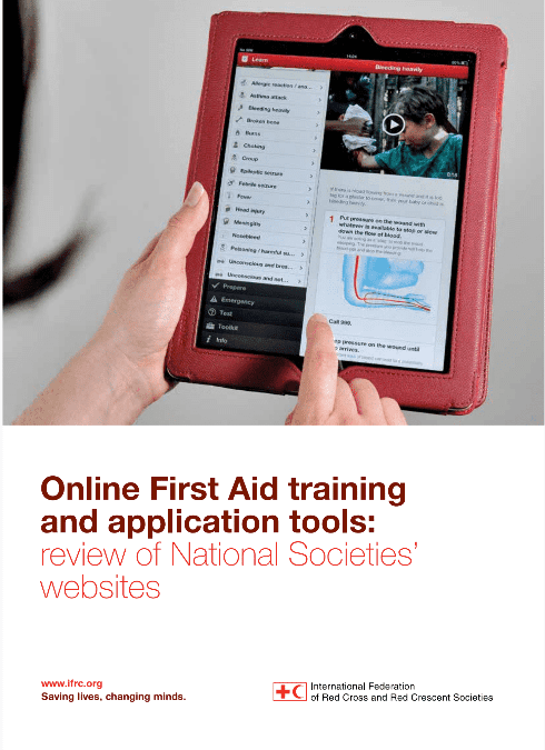Online first aid training report