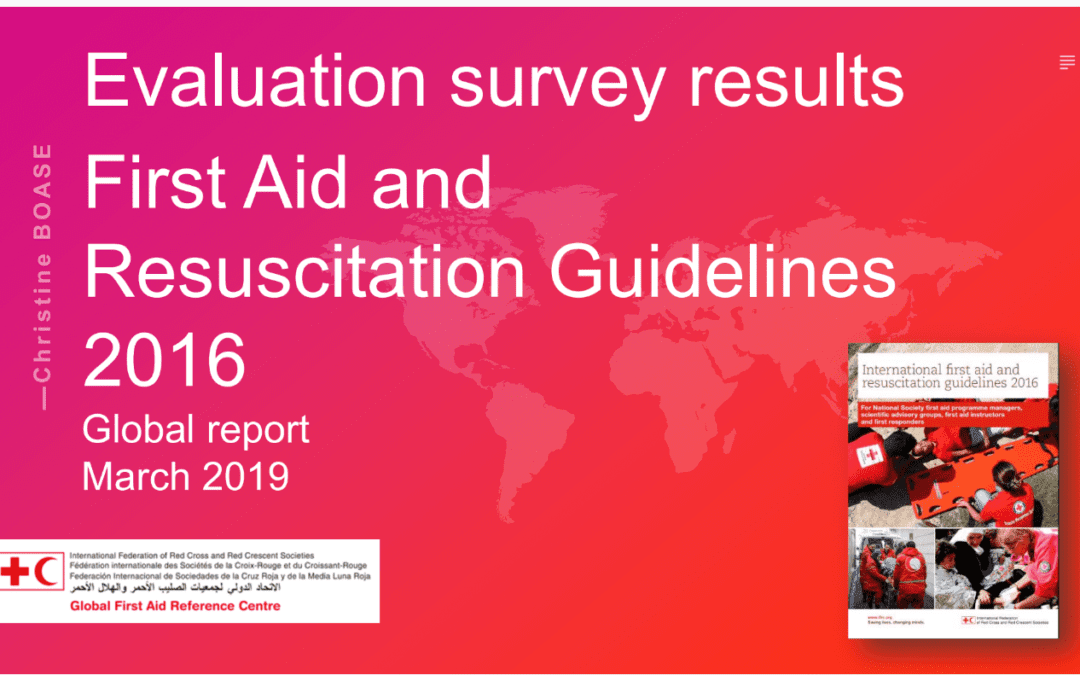 Evaluation of 2016 First Aid Guidelines