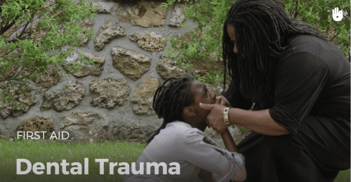 First aid: dental trauma