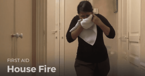 First aid: house fire