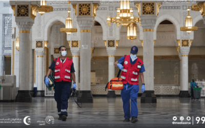 Hajj season 2021 : more than 8000 people trained by the Saudi Red Crescent Authority