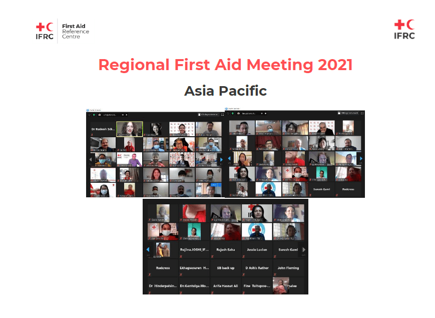 Asia-Pacific First Aid Meetings 2021 Report
