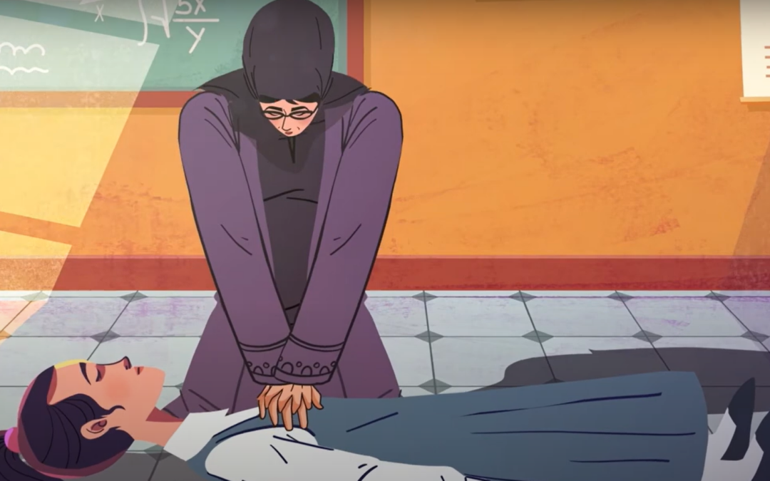Video on providing CPR for adults and adolescents