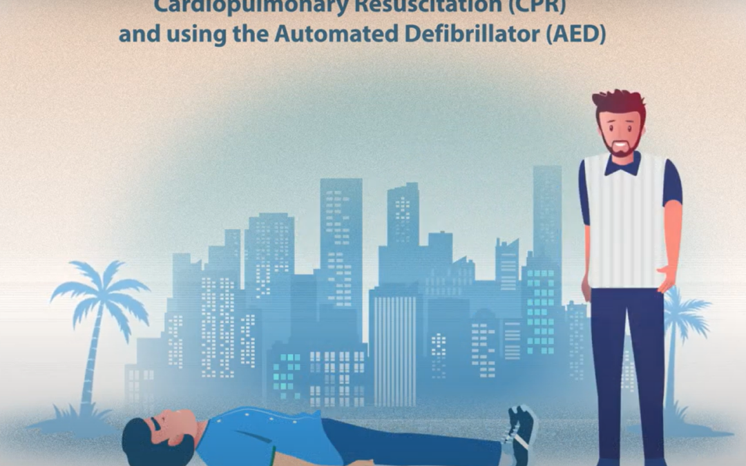 Video on how to perform CPR and use AED