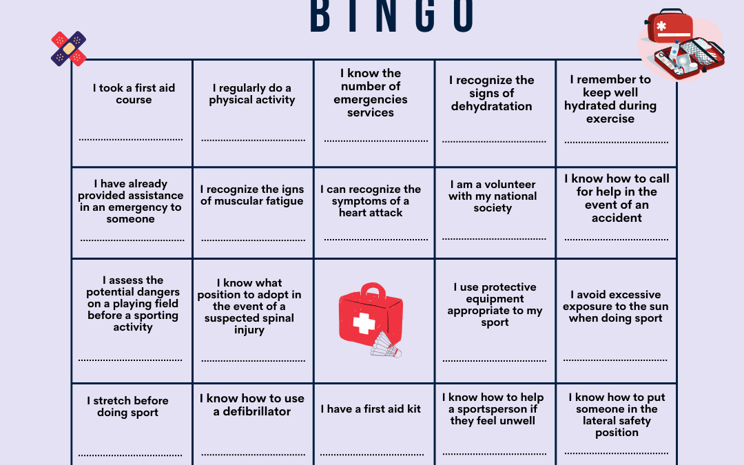 First Aid Bingo Game
