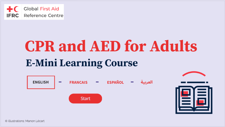 E-learning – CPR and AED for Adults WRAH 2024