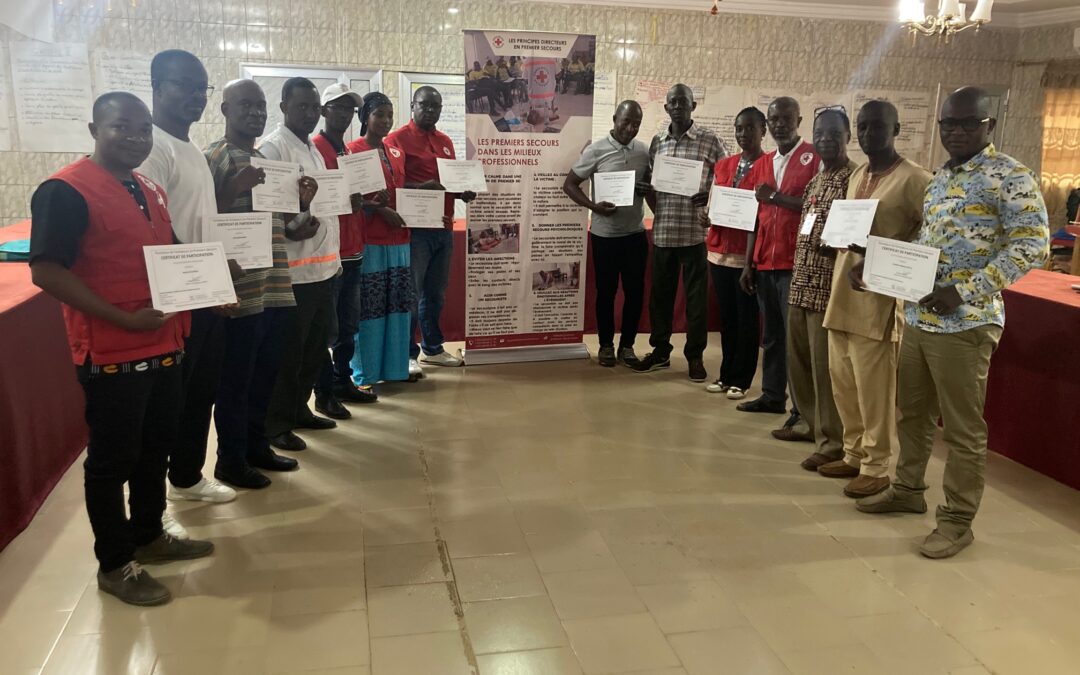 Enhancing First Aid Training: Capacity Building for Guinean Red Cross
