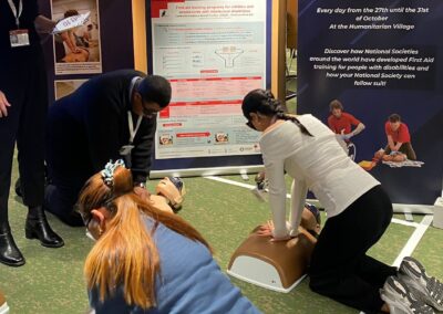 Promoting First Aid for all at the 34th International Conference in Geneva